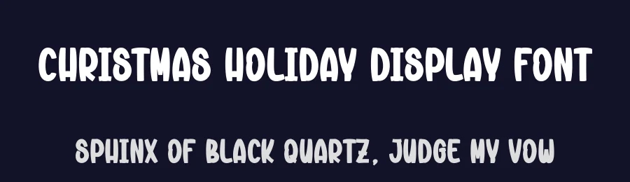 Christmas Holiday Display Font by creativeletter — Script Handwritten Font — thumbnail 2