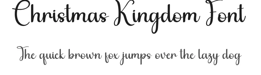 Christmas Kingdom Font by andikastudio — Script Handwritten Font