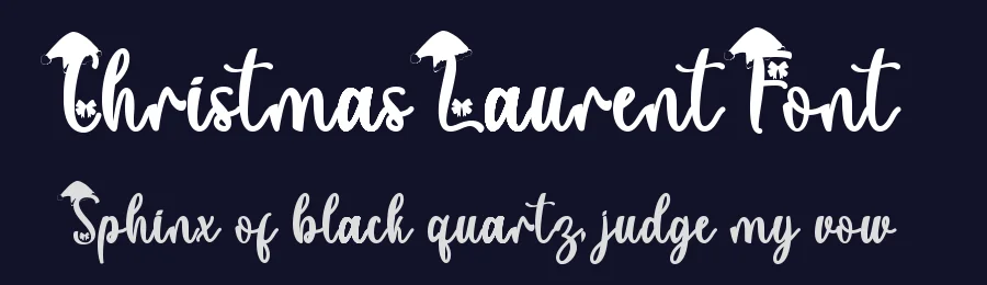 Christmas Laurent Font by Yoga Letter — Script Handwritten Font — thumbnail 2