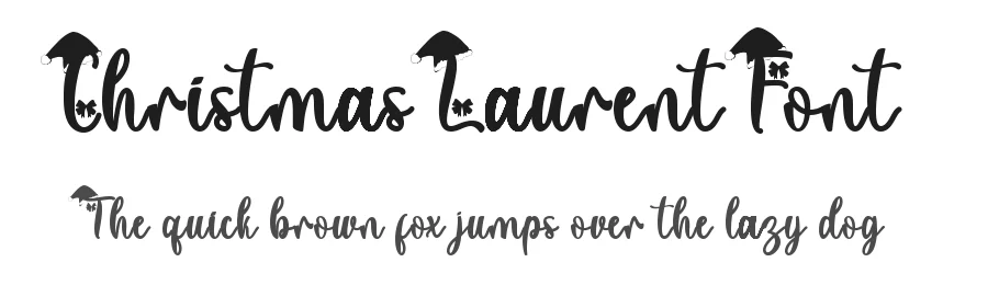 Christmas Laurent Font by Yoga Letter — Script Handwritten Font