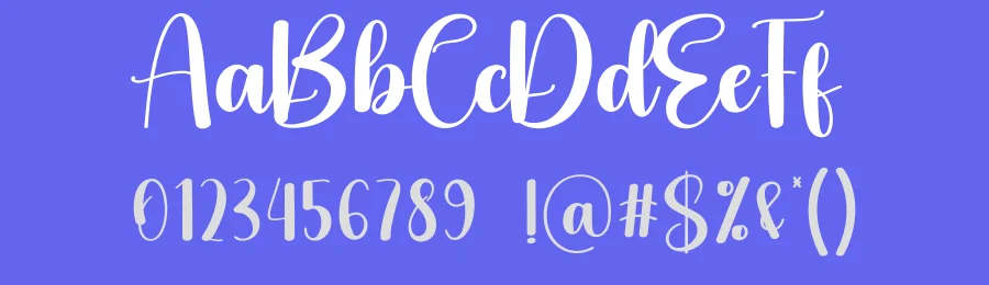Christmas Lights Script Font by creativeletter — Script Handwritten Font — thumbnail 3