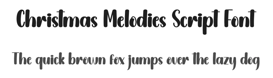 Christmas Melodies Script Font by creativeletter — Display Font