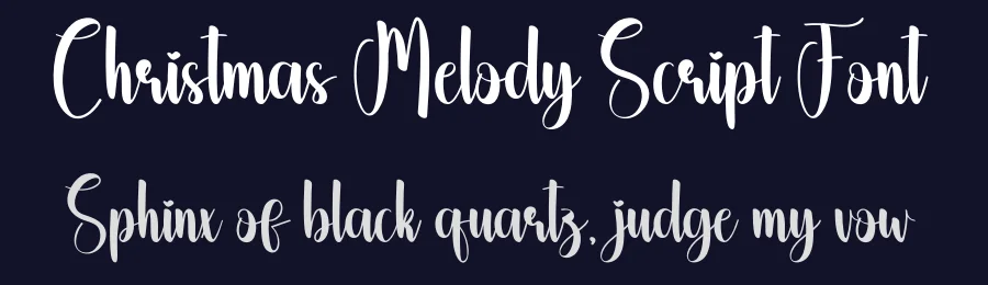 Christmas Melody Script Font by andikastudio — Script Handwritten Font — thumbnail 2