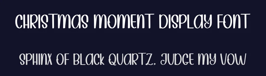 Christmas Moment Display Font by inermediaSTUDIO — Display Font — thumbnail 2