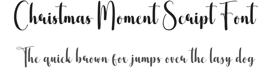 Christmas Moment Script Font by andikastudio — Script Handwritten Font