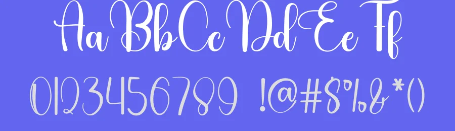 Christmas Music Script Font by freshtypeink — Script Handwritten Font — thumbnail 3