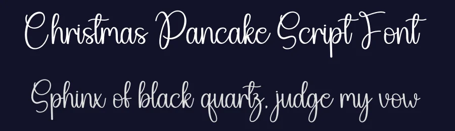 Christmas Pancake Script Font by andikastudio — Script Handwritten Font — thumbnail 2