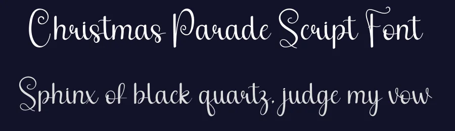 Christmas Parade Script Font by andikastudio — Script Handwritten Font — thumbnail 2