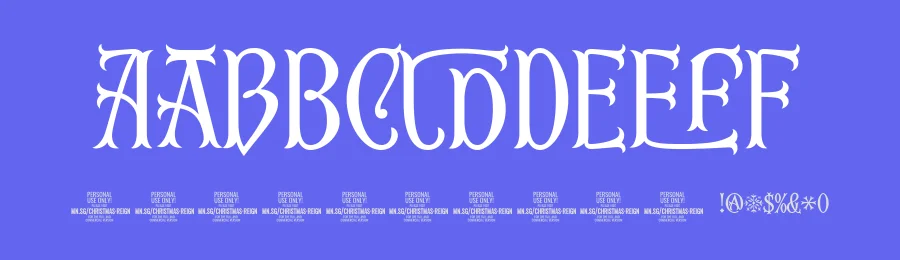 Christmas Reign Display Font by Mans Greback — Display Font — thumbnail 3