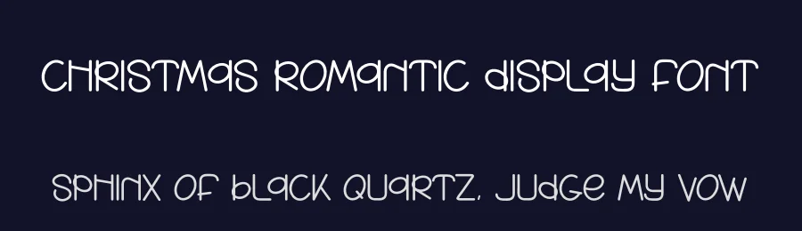 Christmas Romantic Display Font by andikastudio — Display Font — thumbnail 2