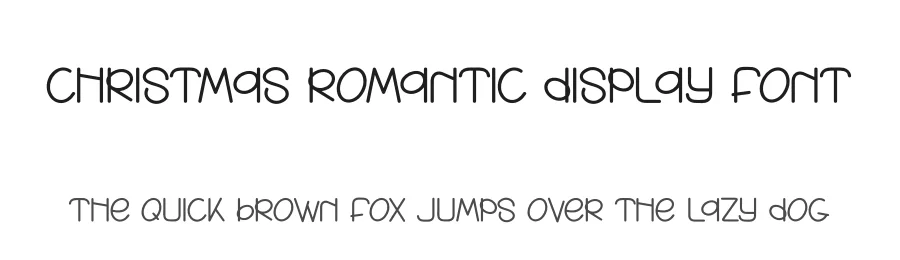 Christmas Romantic Display Font by andikastudio — Display Font