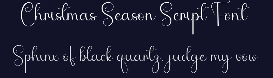 Christmas Season Script Font by andikastudio — Script Handwritten Font — thumbnail 2