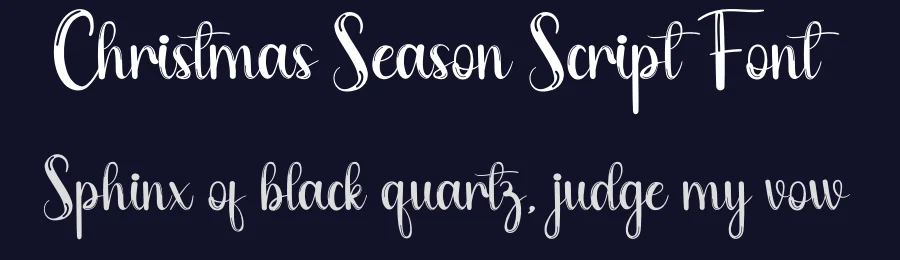 Christmas Season Script Font by andikastudio — Script Handwritten Font — thumbnail 2