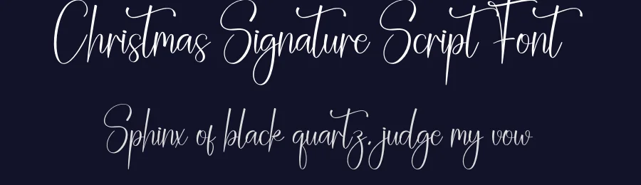 Christmas Signature Script Font by creativeletter — Script Handwritten Font — thumbnail 2