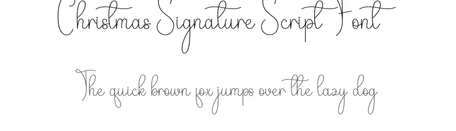 Christmas Signature Script Font by andikastudio — Script Handwritten Font