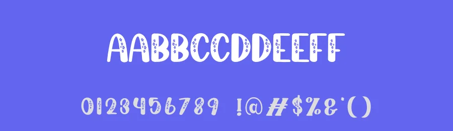 Christmas Starnight – Playful Style Font by creativeletter — Display Font — thumbnail 3
