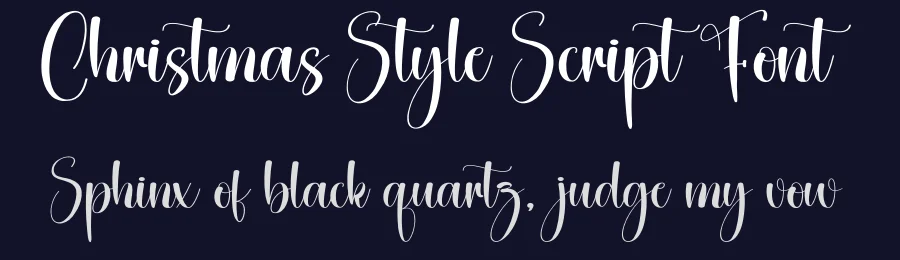 Christmas Style Script Font by creativeletter — Script Handwritten Font — thumbnail 2