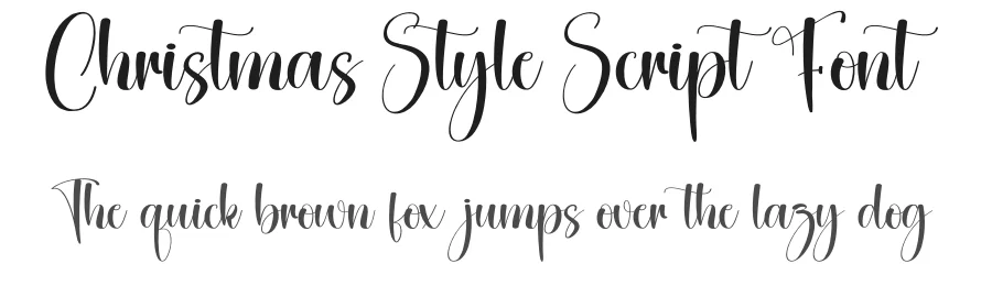 Christmas Style Script Font by creativeletter — Script Handwritten Font
