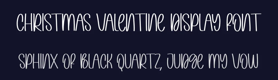 Christmas Valentine Display Font by creativeletter — Script Handwritten Font — thumbnail 2