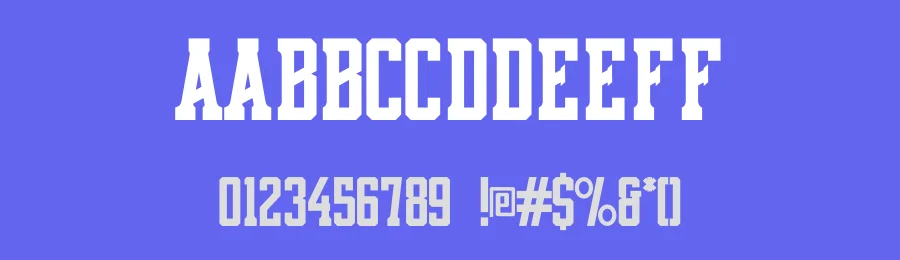 Christmas Varsity Font by Almairatype — Display Font — thumbnail 3