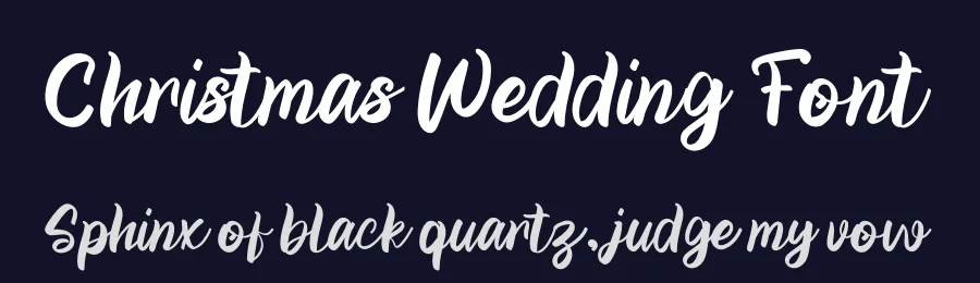 Christmas Wedding Font by inermediaSTUDIO — Script Handwritten Font — thumbnail 2