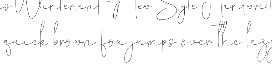 Christmas Winterland – New Style Handwritten Font by creativeletter — Script Handwritten Font