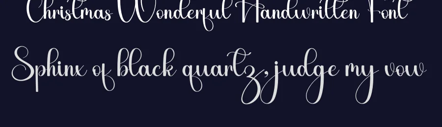 Christmas Wonderful Handwritten Font by inermediaSTUDIO — Script Handwritten Font — thumbnail 2