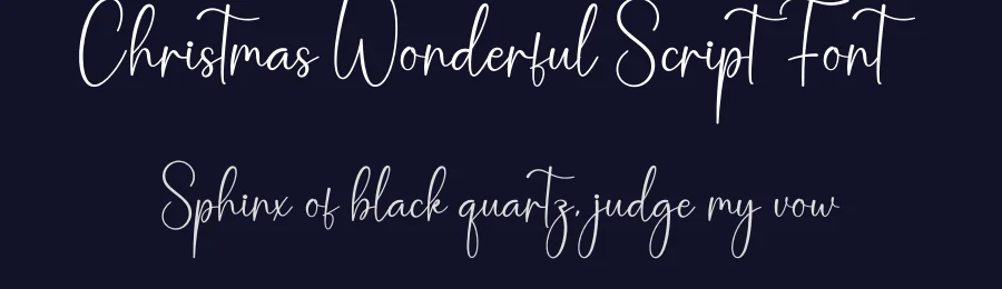 Christmas Wonderful Script Font by creativeletter — Script Handwritten Font — thumbnail 2