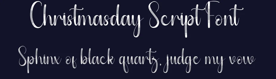 Christmasday Script Font by andikastudio — Script Handwritten Font — thumbnail 2