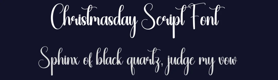 Christmasday Script Font by creativeletter — Script Handwritten Font — thumbnail 2