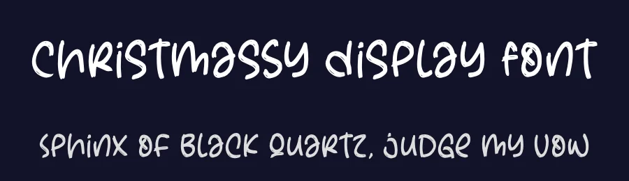 Christmassy Display Font by letterfabric — Script Handwritten Font — thumbnail 2