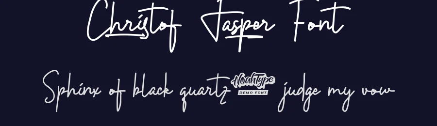 Christof Jasper Font by noahtype — Script Handwritten Font — thumbnail 2