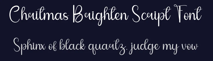 Chritmas Brighten Script Font by andikastudio — Script Handwritten Font — thumbnail 2