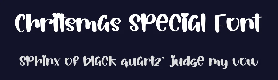 Chritsmas Special Font by inermediaSTUDIO — Display Font — thumbnail 2