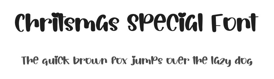 Chritsmas Special Font by inermediaSTUDIO — Display Font