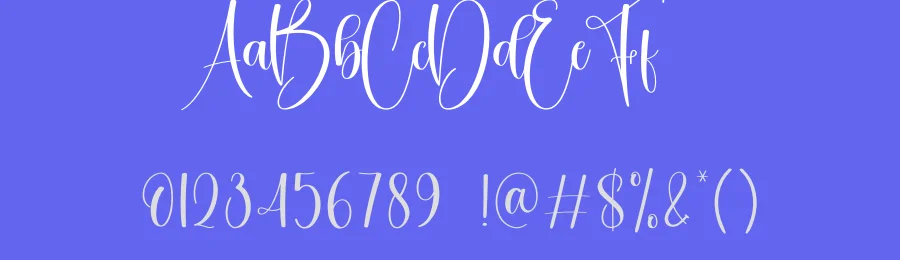 Chubby Calligraphy Font by creativeletter — Script Handwritten Font — thumbnail 3