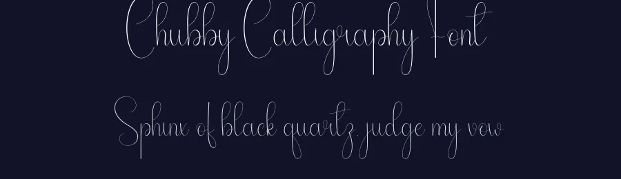 Chubby Calligraphy Font by andikastudio — Script Handwritten Font — thumbnail 2