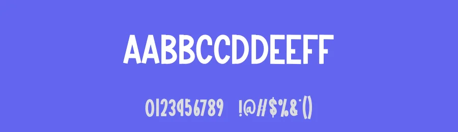 Chubby Cartoon Playful Font by creativeletter — Decorative Font — thumbnail 3