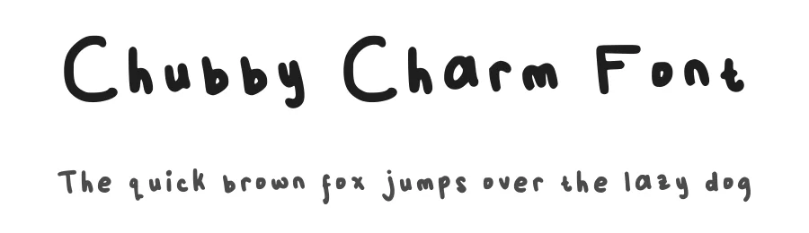 Chubby Charm Font by mitjhelle — Decorative Font