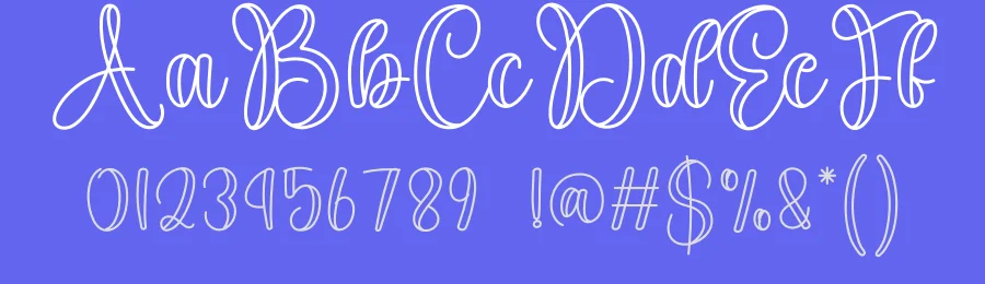 Chubby Christmas – Creative Handwritten Font by creativeletter — Script Handwritten Font — thumbnail 3