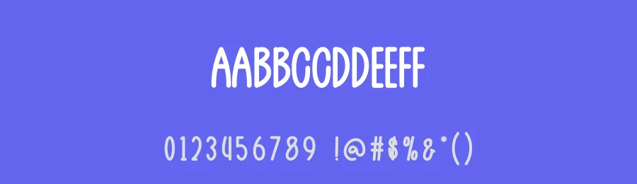 Chubby Gloves Display Font by creativeletter — Display Font — thumbnail 3