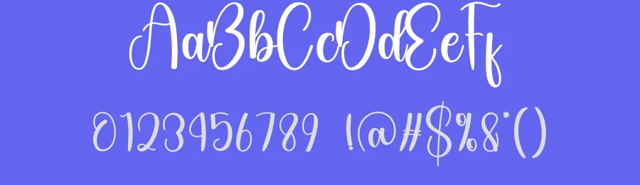 Chubby Handwritten Font by creativeletter — Script Handwritten Font — thumbnail 3
