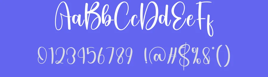 Chubby Santa Style Script Font by creativeletter — Script Handwritten Font — thumbnail 3