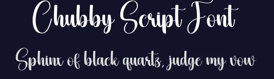 Chubby Script Font by andikastudio — Script Handwritten Font — thumbnail 2