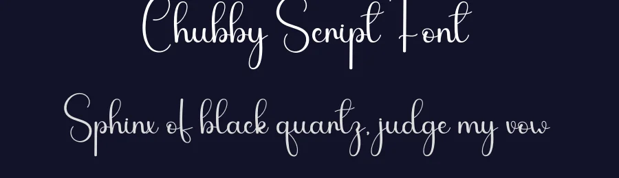 Chubby Script Font by andikastudio — Script Handwritten Font — thumbnail 2