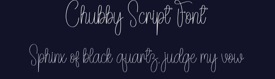 Chubby Script Font by andikastudio — Script Handwritten Font — thumbnail 2