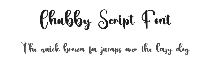 Chubby Script Font by inermediaSTUDIO — Script Handwritten Font