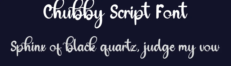Chubby Script Font by inermediaSTUDIO — Script Handwritten Font — thumbnail 2