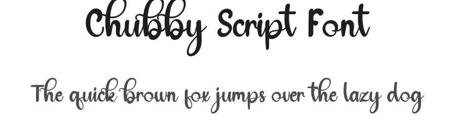 Chubby Script Font by inermediaSTUDIO — Script Handwritten Font