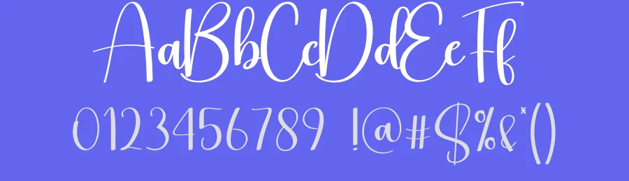 Chubby Script Typeface by creativeletter — Script Handwritten Font — thumbnail 3